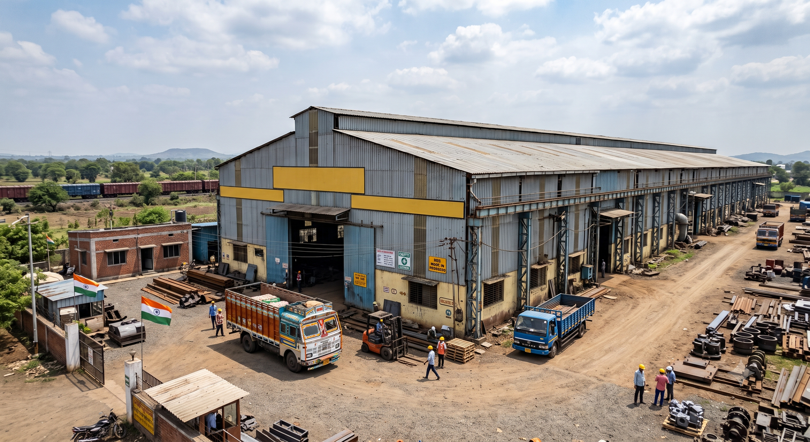 Industrial shed and factory units in Rabale MIDC, Navi Mumbai