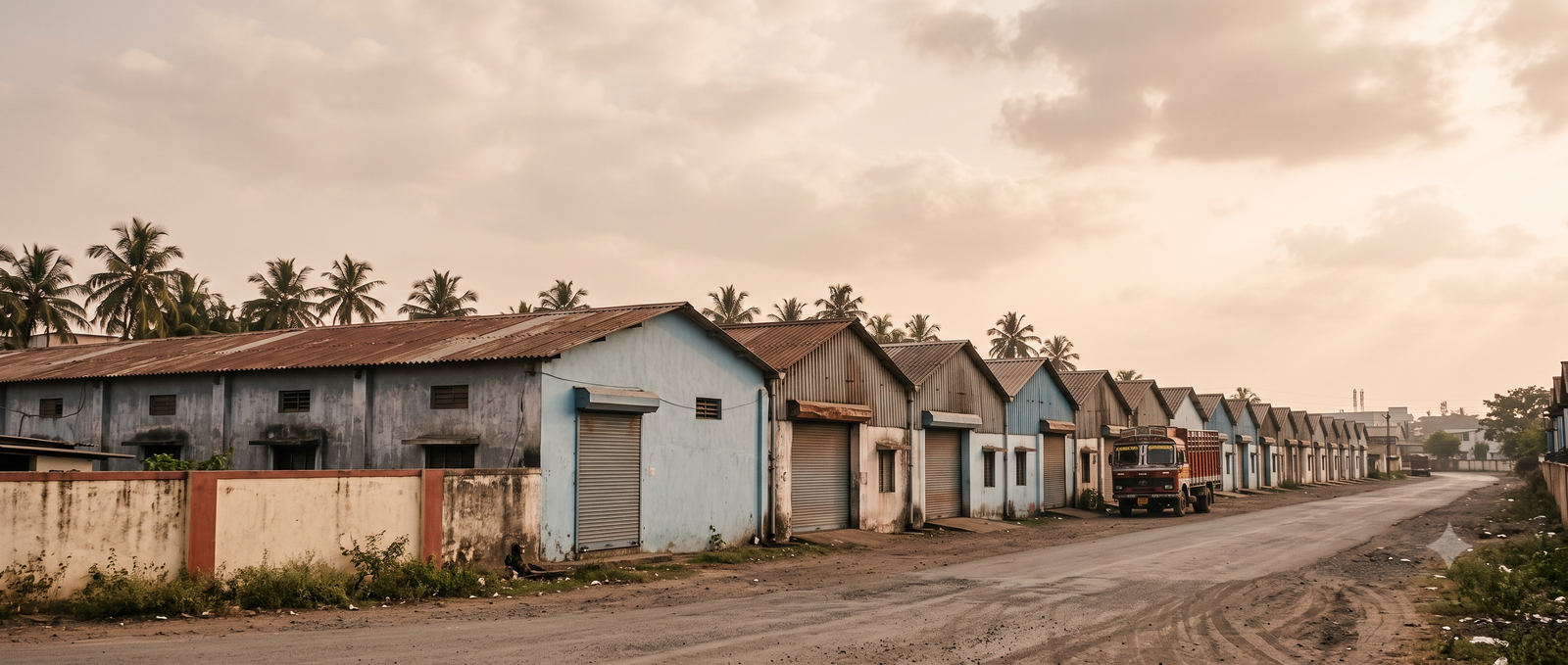 Industrial shed and gala units available on rent in Navi Mumbai MIDC